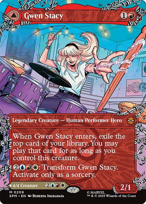 Gwen Stacy // Ghost-Spider (SPM2-209)、Magic: The Gathering、kayou