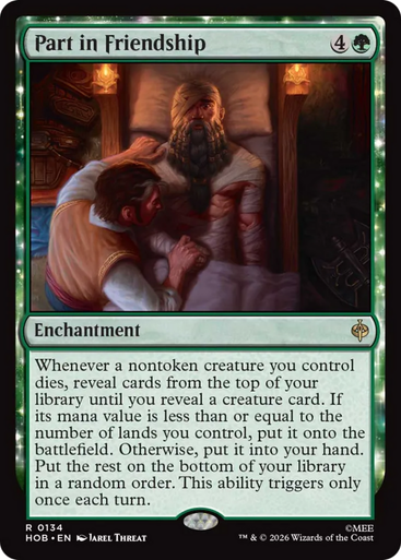 Part in Friendship (Foil) | The Hobbit、Magic: The Gathering、kayou