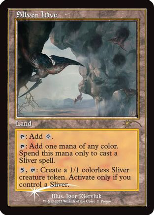 Sliver Hive (Retro Frame) (MFP-002) - Secret Lair Drop Series Foil、Wizards of the Coast、kayou