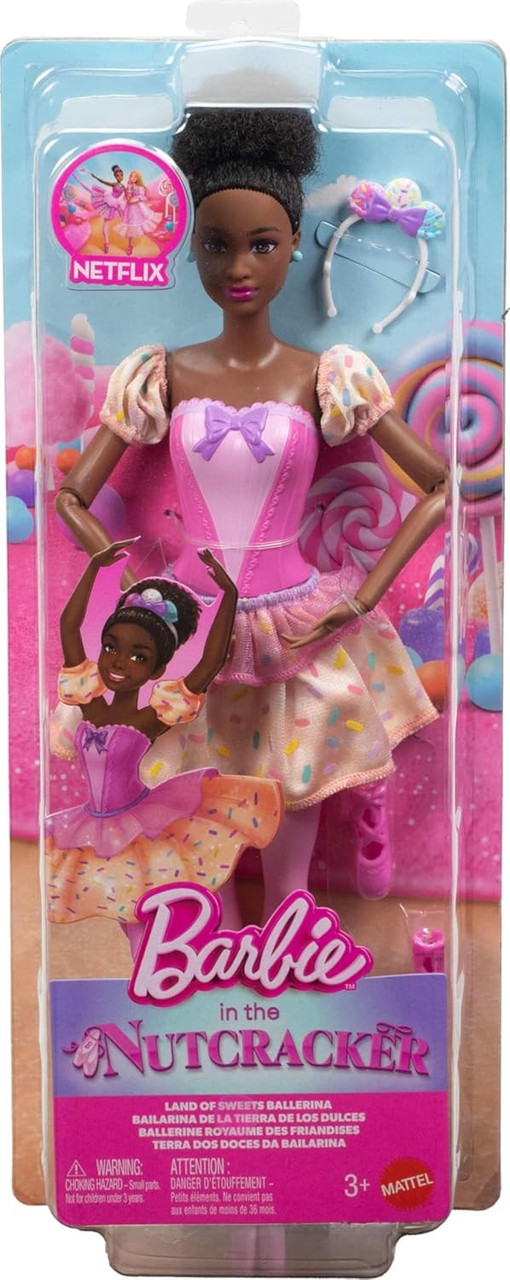 Barbie in the Nutcracker 25th Anniversary Land of Sweets Ballerina Doll Nikki、ToyWiz、kayou