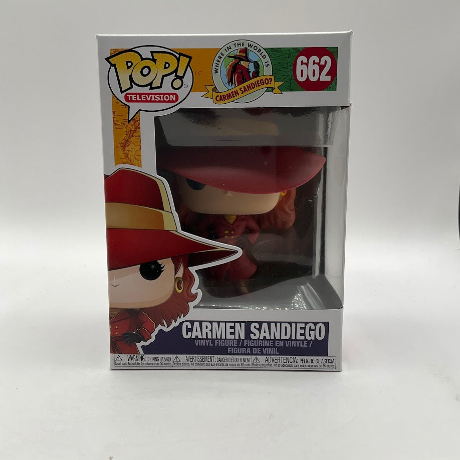 Carmen Sandiego Funko Pop! Where in the World is Carmen Sandiego? #662、Funko、kayou