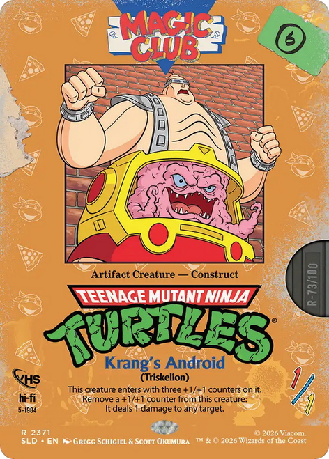 Triskelion Krang's Android (Foil) (Secret Lair - Teenage Mutant Ninja Turtles: VHS Villains) | Secret Lair Drops、Magic: The Gathering、kayou