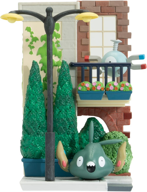Pokemon City Street Environment Magnemite & Trubbish Figure Display Pack、ToyWiz、kayou