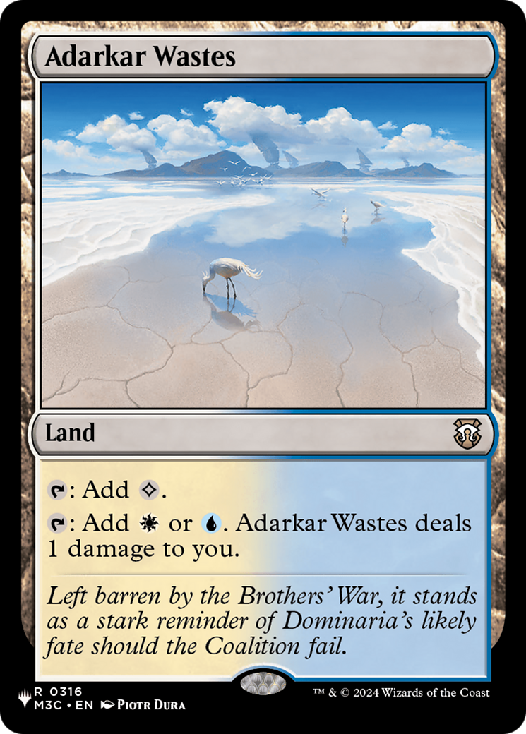 Adarkar Wastes (LIST-316) - The List、Wizards of the Coast、kayou
