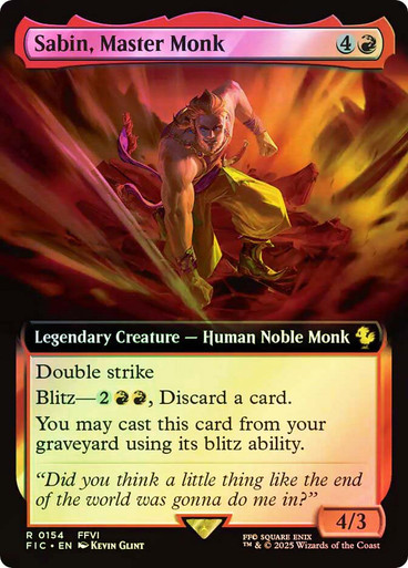 Sabin, Master Monk、Magic: The Gathering、kayou
