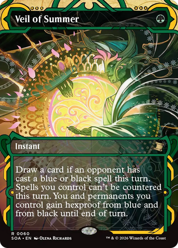 Veil of Summer (Mystical Archive) | Secrets of Strixhaven Mystical Archive、Magic: The Gathering、kayou