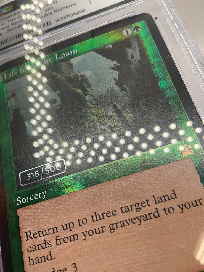 Life From the Loam MTG Ravnica Remastered Serialized Double Rainbow CGC 10、Collector Store LLC Gaming、kayou