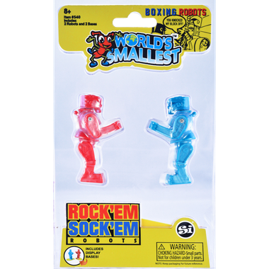 Worlds Smallest: Rock’Em Sock’Em Robots、Super Impulse USA、kayou