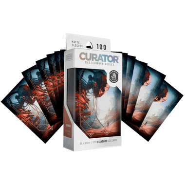 Curator Masterworks Sleeves: Slumber - Matte Standard Size (100ct) (Add to cart to see price)、Orange Nebula、kayou