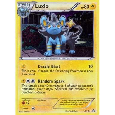 Black & White Promo BW34 Luxio (Cosmo Holo)、Pokemon、kayou