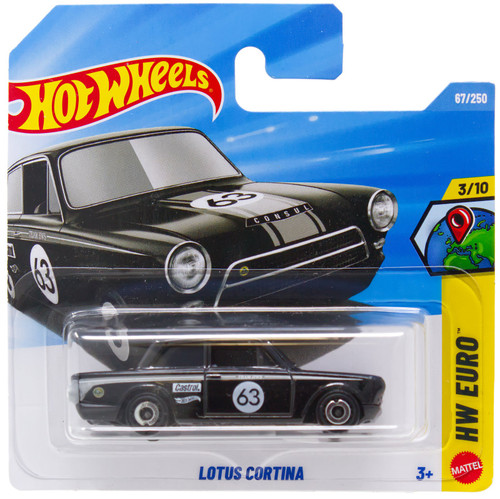 Hot Wheels HW Euro Lotus Cortina Diecast Car、ToyWiz、kayou