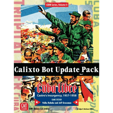 Cuba Libre Calixto Bot Update Pack、GMT Games、kayou