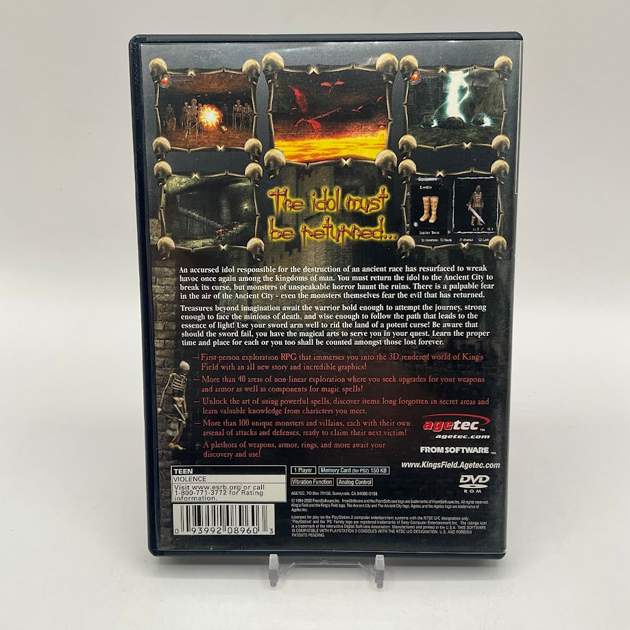 King's Field Ancient City Playstation 2 Used、Collector Store LLC - VG、kayou