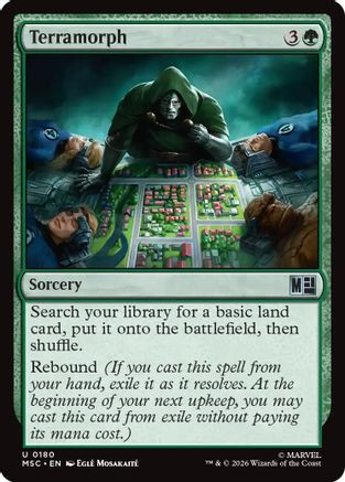 Terramorph (MSC-180) - Commander: Marvel Super Heroes、Wizards of the Coast、kayou