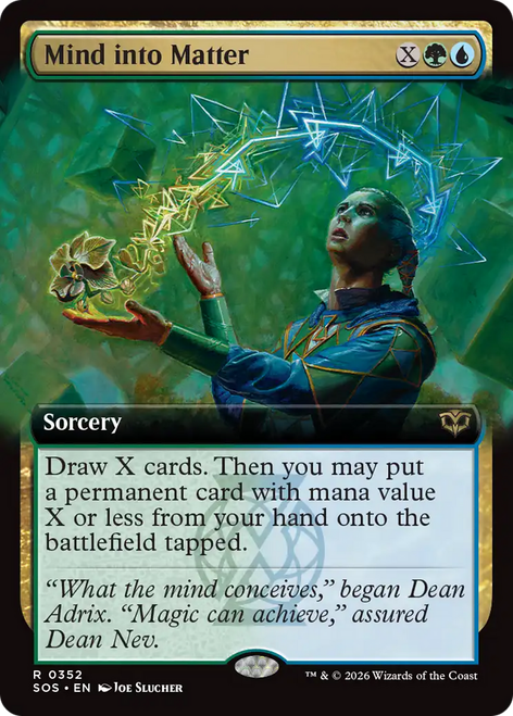 Mind into Matter (Extended Art) | Secrets of Strixhaven、Magic: The Gathering、kayou