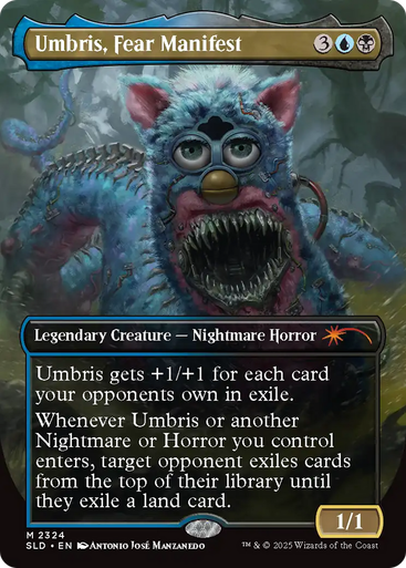 Umbris, Fear Manifest (Foil) (Secret Lair - Furby: The Oddbodies) | Secret Lair Drops、Magic: The Gathering、kayou