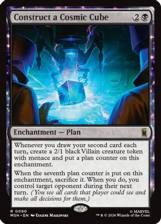 Construct a Cosmic Cube (MSH-090) - Marvel Super Heroes Foil、Wizards of the Coast、kayou
