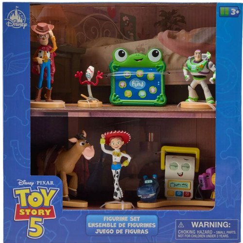 Disney / Pixar Toy Story 5 Figurine Set Exclusive 9-Piece PVC Figure Set、ToyWiz、kayou