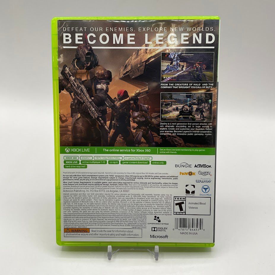 Destiny Xbox 360 Used #1、Collector Store LLC - VG、kayou