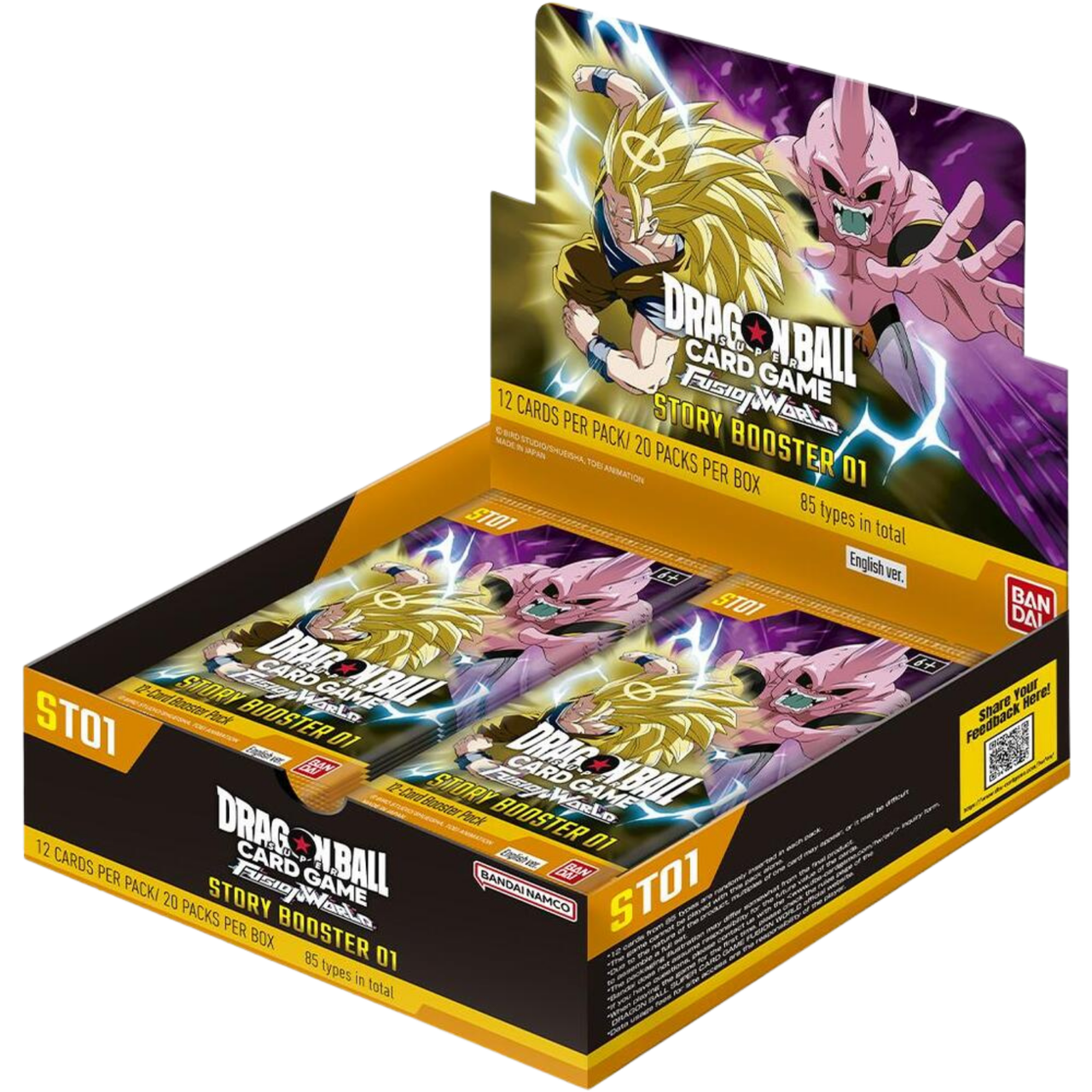 Dragon Ball Super TCG: Fusion World - Story Booster 01 - Booster Box ST-01、Bandai、kayou