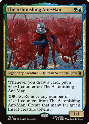 The Astonishing Ant-Man (MSH-204) - Marvel Super Heroes、Wizards of the Coast、kayou