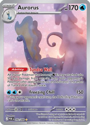 Aurorus - 092/088 - ME03 Perfect Order Holofoil、The Pokémon Company、kayou