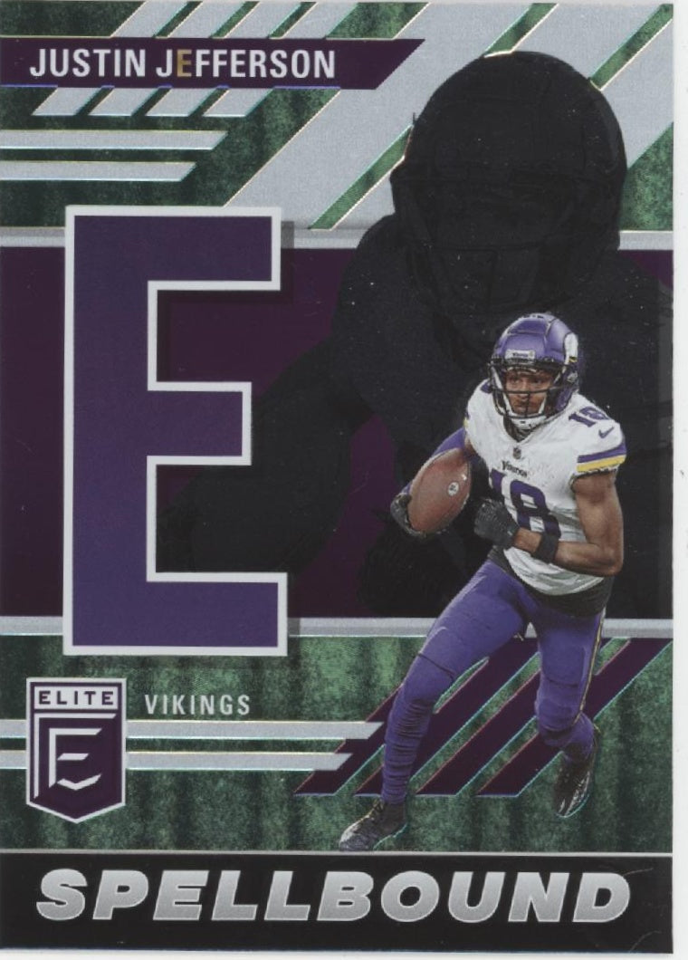 Justin Jefferson 2023 Panini Donruss Elite Spellbound 
