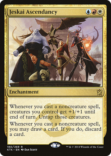 Jeskai Ascendancy (KTK-180) - Khans of Tarkir (LP)、Wizards of the Coast、kayou