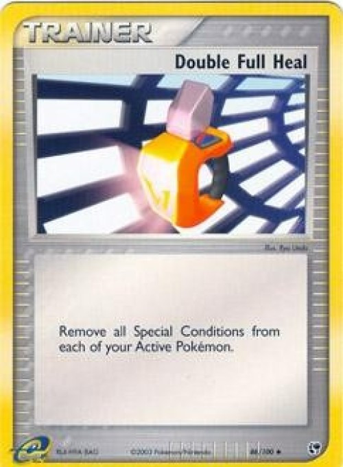 Pokemon EX Sandstorm Uncommon Double Full Heal #86 Reverse Holo Moderately Played、ToyWiz、kayou