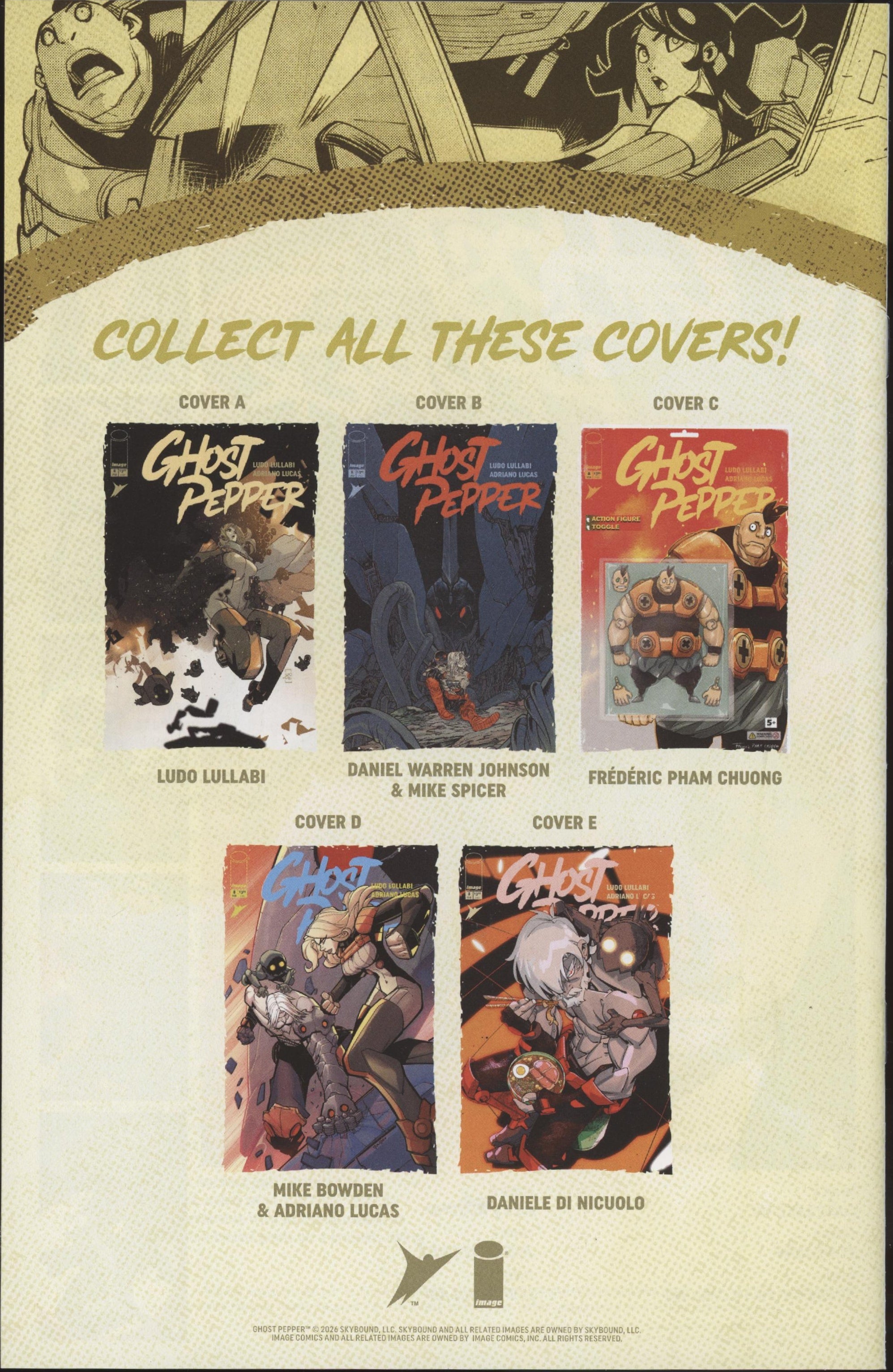 Ghost Pepper #8 Cover C 1 in 10 Frederic Pham Chuong Variant、Image Comics、kayou