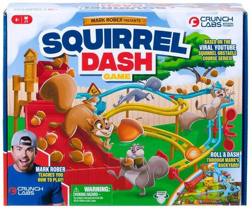 CrunchLabs by Mark Rober Crunch Labs Squirrel Dash Game、ToyWiz、kayou
