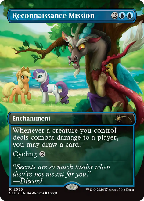 Reconnaissance Mission (Secret Lair - My Little Pony: Friendship is Magic) | Secret Lair Drops、Magic: The Gathering、kayou
