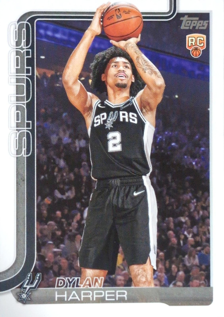 NBA 2025-26 Topps Basketball Dylan Harper #202 Rookie、ToyWiz、kayou