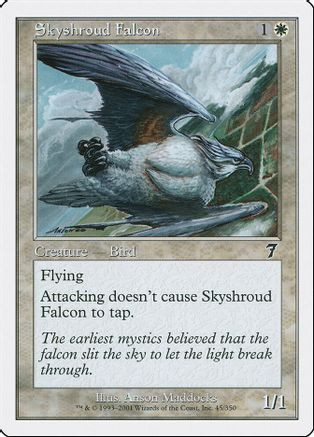 Skyshroud Falcon (7ED-045) - 7th Edition、Wizards of the Coast、kayou