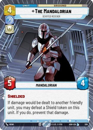 The Mandalorian - Devoted Rescuer (Hyperspace) (326) - Ashes of the Empire、Fantasy Flight Games、kayou