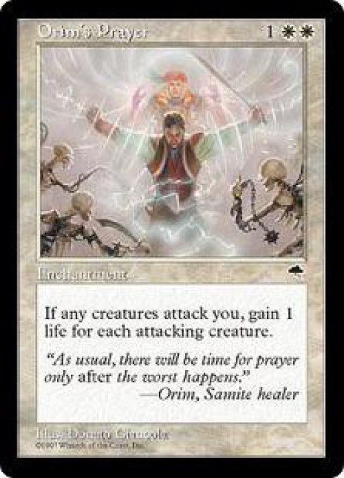 MtG Tempest Uncommon Orim's Prayer #33、ToyWiz、kayou