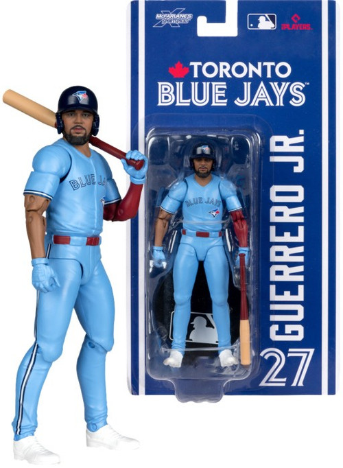 McFarlane Toys MLB Toronto Blue Jays Vladmir Guerrero Jr Articulated Figure、ToyWiz、kayou