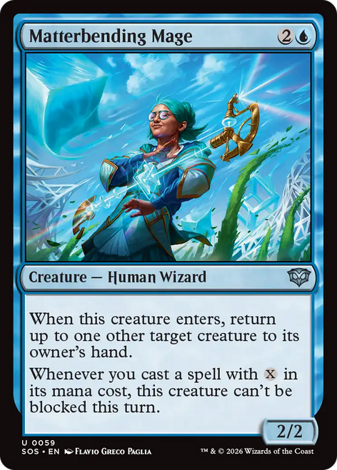 Matterbending Mage (Foil) | Secrets of Strixhaven、Magic: The Gathering、kayou