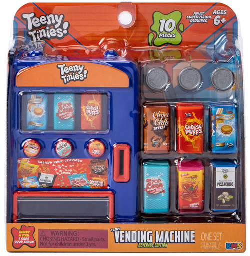 Teeny Tinies! Vending Machine Beverage Edition Playset BLUE、ToyWiz、kayou