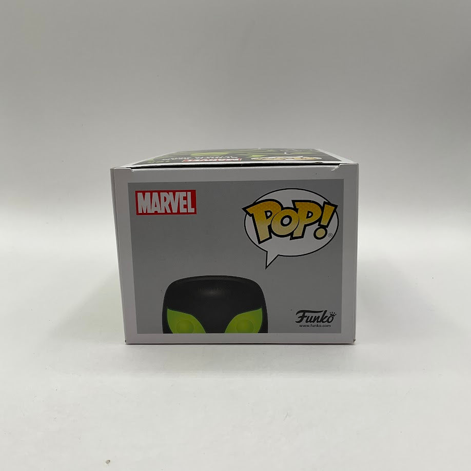 Spider-Man (Stealth Suit) Funko Pop! Marvel #195 GITD Hot Topic、Funko、kayou