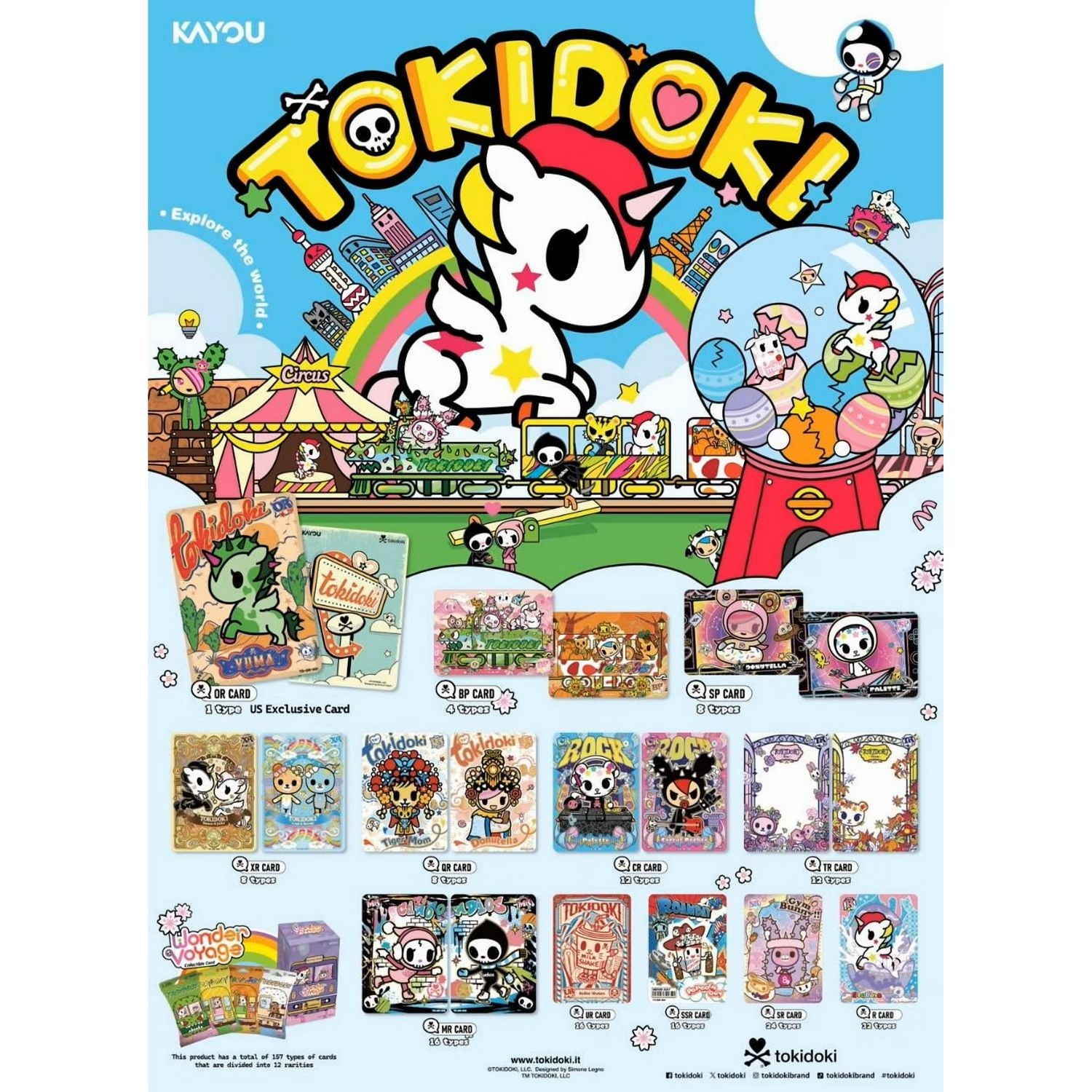 Kayou Tokidoki Wonder Voyage Roaming Edition NA Booster Box、Kayou、kayou