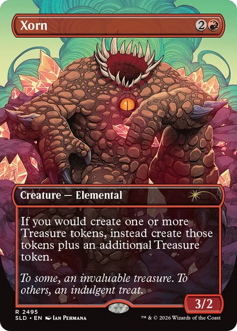 Xorn (Foil) (Secret Lair - Dungeons & Dragons: Shadows Over Baldur's Gate) | Secret Lair Drops、Magic: The Gathering、kayou