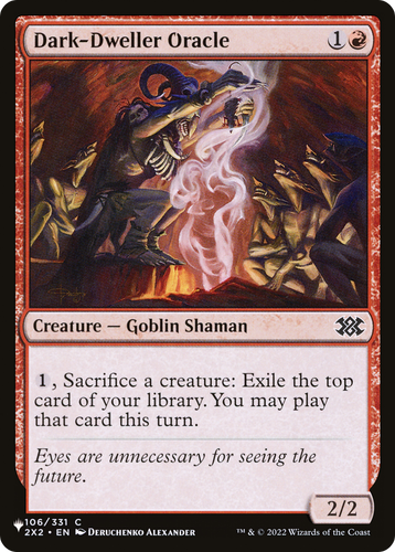 Dark-Dweller Oracle (LIST-106/024) - The List、Wizards of the Coast、kayou