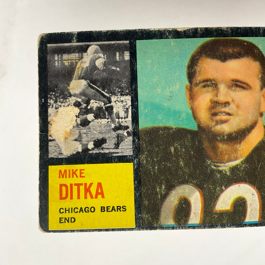 Mike Ditka 1962 Topps RC #17 Chicago Bears PR、Collector Store LLC、kayou