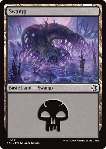 Swamp (Foil) | Lorwyn Eclipsed、Magic: The Gathering、kayou
