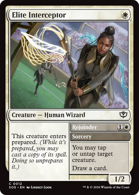 Elite Interceptor // Rejoinder (Foil) | Secrets of Strixhaven、Magic: The Gathering、kayou