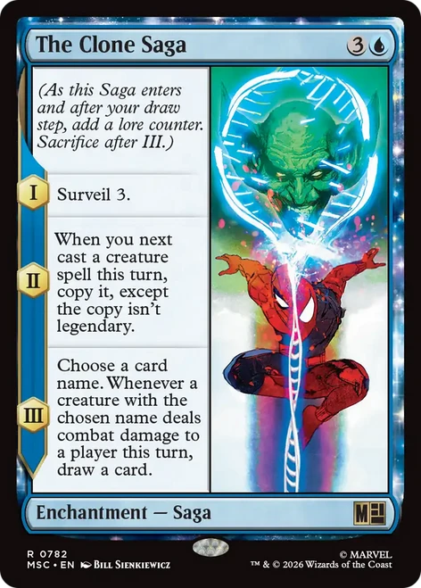 The Clone Saga (Foil) | Marvel Super Heroes Commander、Magic: The Gathering、kayou