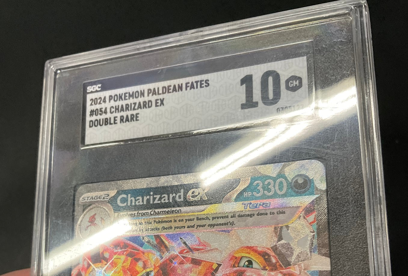 Charizard ex Pokemon Paldean Fates Double Rare #054 SGC 10、Collector Store LLC Gaming、kayou