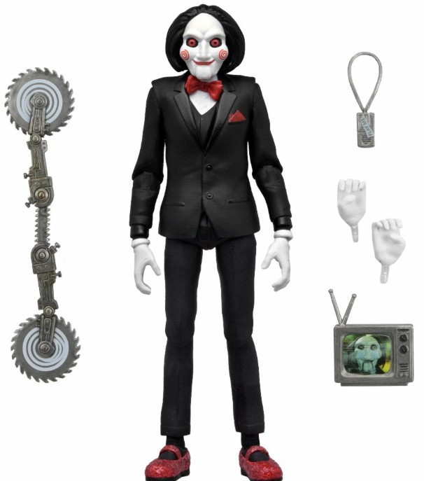 NECA Saw Fortnitemares Billy the Puppet Action Figure With Game Code! (Pre-Order ships October)、ToyWiz、kayou