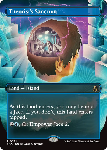 Theorist's Sanctum (Borderless Braintwister) | Reality Fracture、Magic: The Gathering、kayou